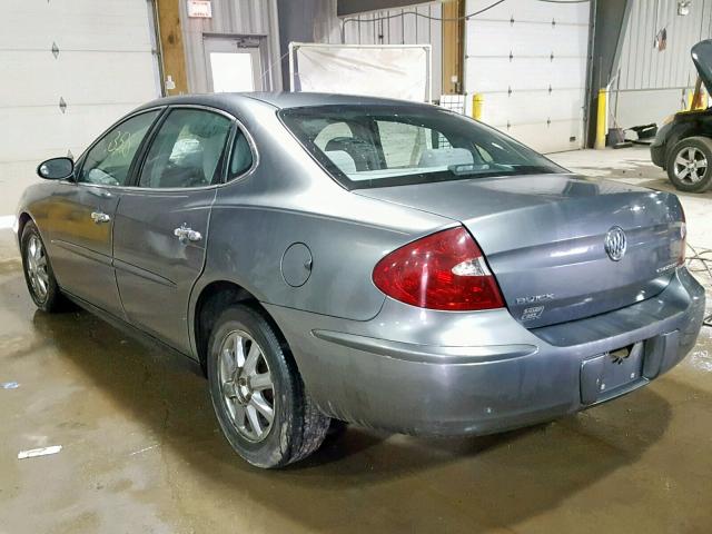 2G4WC532X51290802 - 2005 BUICK LACROSSE C GRAY photo 3