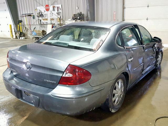 2G4WC532X51290802 - 2005 BUICK LACROSSE C GRAY photo 4