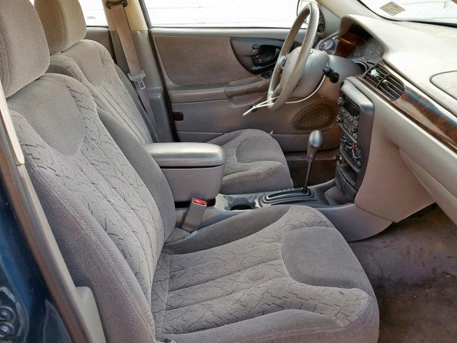 1G1NE52J12M620130 - 2002 CHEVROLET MALIBU LS GREEN photo 5