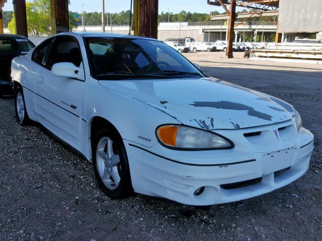 1G2NV12E2YM814679 - 2000 PONTIAC GRAND AM G WHITE photo 1