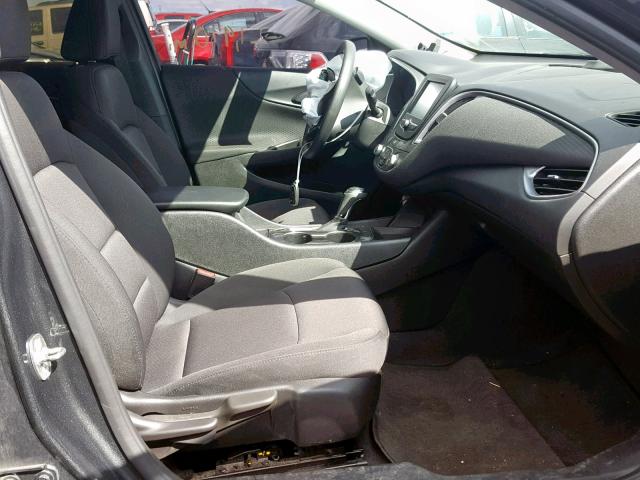 1G1ZB5ST0JF168363 - 2018 CHEVROLET MALIBU LS GRAY photo 5