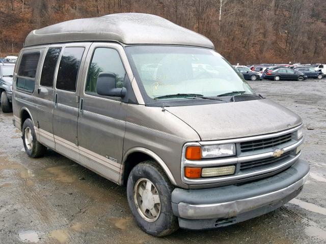 1GBFG15R6Y1213242 - 2000 CHEVROLET EXPRESS G1 BROWN photo 1