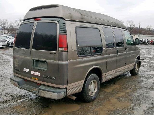 1GBFG15R6Y1213242 - 2000 CHEVROLET EXPRESS G1 BROWN photo 4