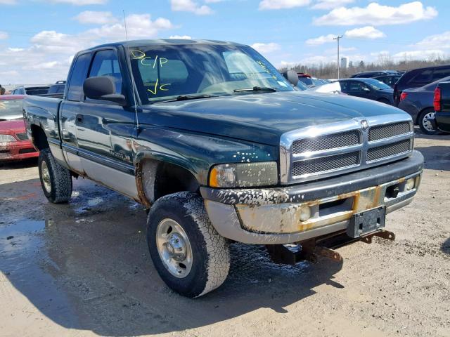 3B7KF23Z32M301889 - 2002 DODGE RAM 2500 GREEN photo 1