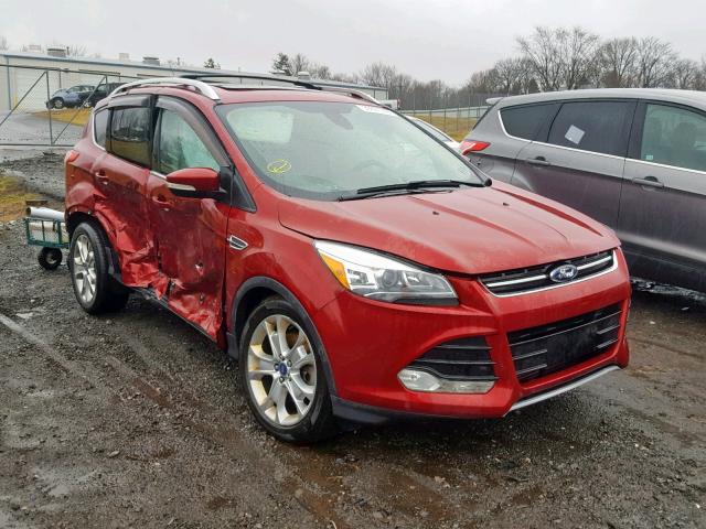 1FMCU9J91EUA49917 - 2014 FORD ESCAPE TIT RED photo 1