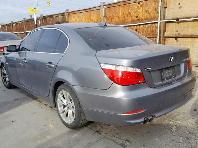 WBANV93599C131763 - 2009 BMW 535 XI GRAY photo 3