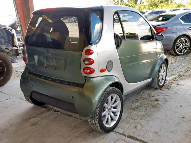 WME4503321J233424 - 2005 SMART FORTWO PAS 绿色 照片 4