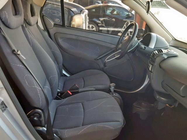 WME4503321J233424 - 2005 SMART FORTWO PAS 绿色 照片 5