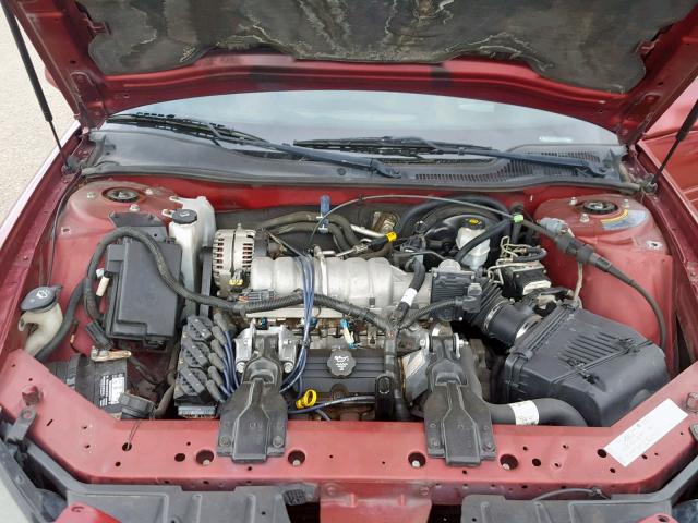 2G2WS542841352674 - 2004 PONTIAC GRAND PRIX MAROON photo 7