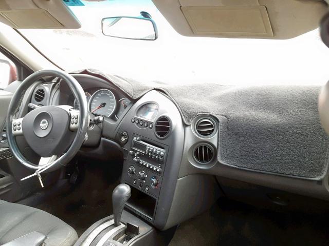 2G2WS542841352674 - 2004 PONTIAC GRAND PRIX MAROON photo 9