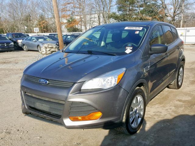 1FMCU0F76DUA37246 - 2013 FORD ESCAPE S GRAY photo 2