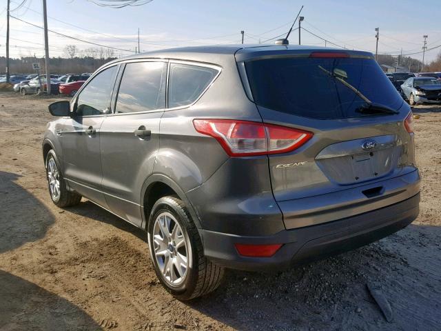 1FMCU0F76DUA37246 - 2013 FORD ESCAPE S GRAY photo 3