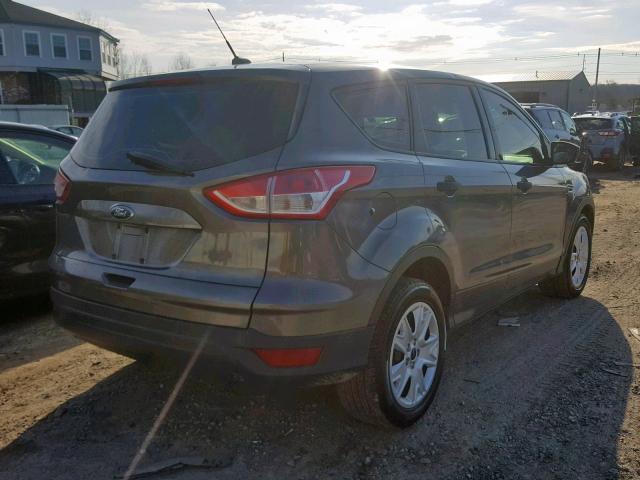 1FMCU0F76DUA37246 - 2013 FORD ESCAPE S GRAY photo 4