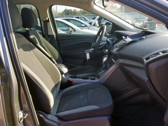 1FMCU0F76DUA37246 - 2013 FORD ESCAPE S GRAY photo 5