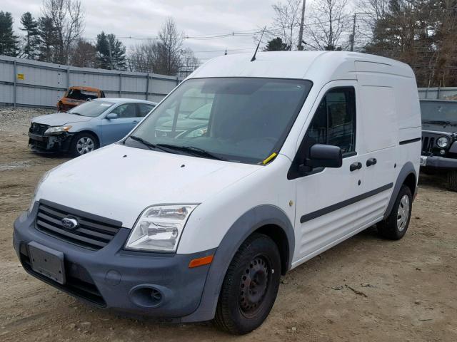 NM0LS7CN3DT154128 - 2013 FORD TRANSIT CO WHITE photo 2