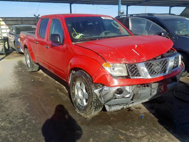 1N6AD09U07C406784 - 2007 NISSAN FRONTIER C RED photo 1