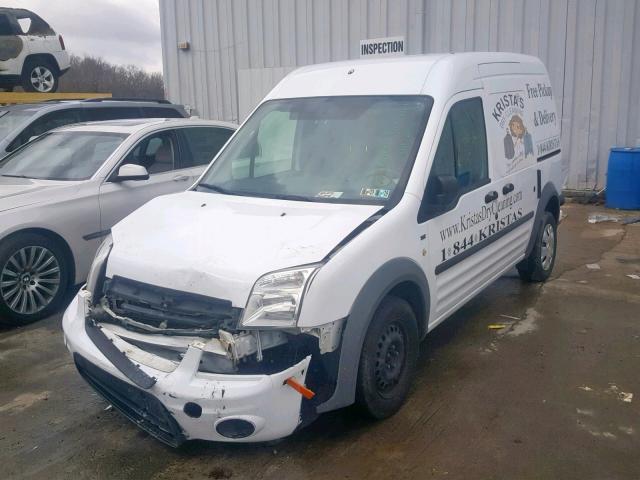 NM0LS7DN9BT048407 - 2011 FORD TRANSIT CO WHITE photo 2