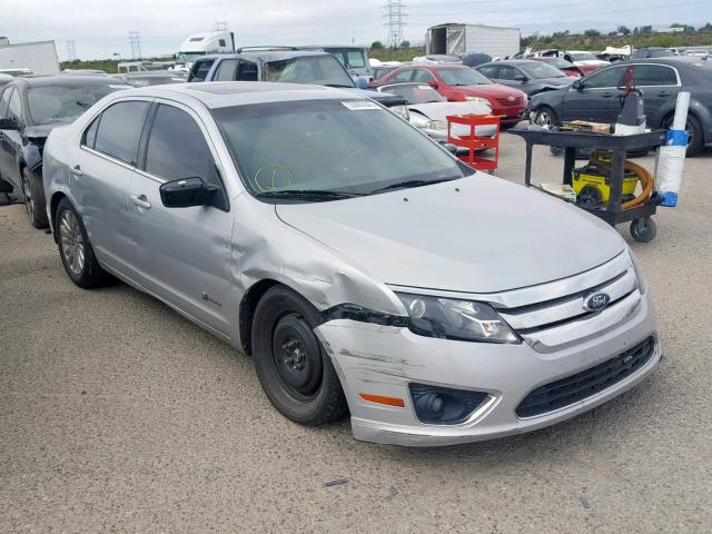 3FADP0L3XAR144827 - 2010 FORD FUSION HYB SILVER photo 1