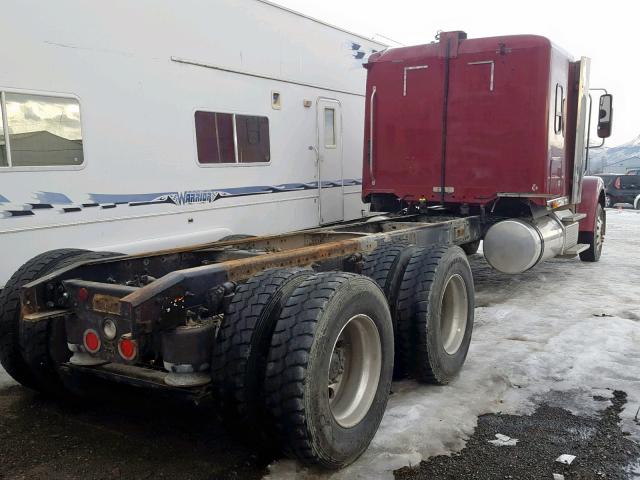 3AKJGMD1XGDHK7900 - 2016 FREIGHTLINER CONVENTION MAROON photo 4