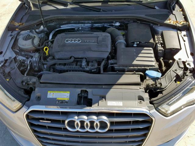 WAUBFGFF0F1110977 - 2015 AUDI A3 SILVER photo 7