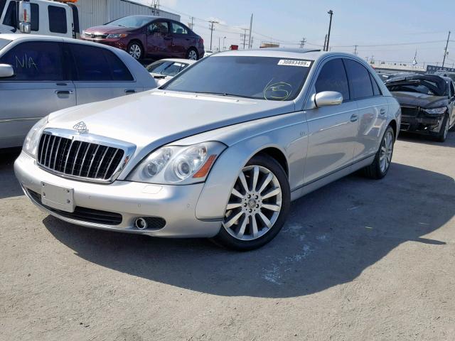 WDBVF79J68A002266 - 2008 MAYBACH MAYBACH 57 SILVER photo 2