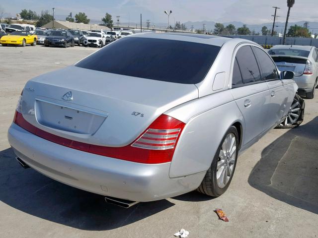 WDBVF79J68A002266 - 2008 MAYBACH MAYBACH 57 SILVER photo 4