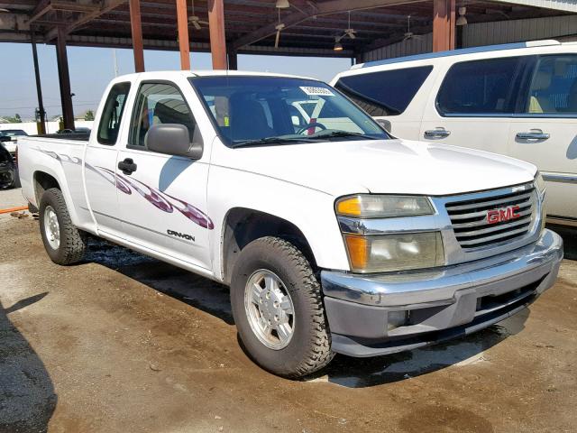1GTCS198758215020 - 2005 GMC CANYON WHITE photo 1