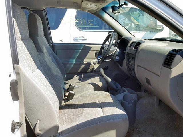 1GTCS198758215020 - 2005 GMC CANYON WHITE photo 5