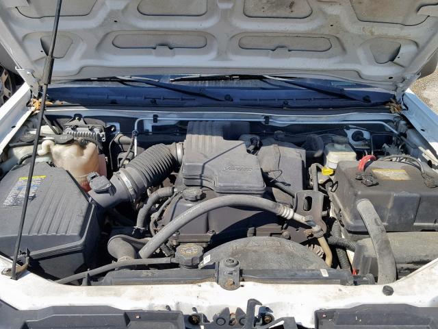 1GTCS198758215020 - 2005 GMC CANYON WHITE photo 7