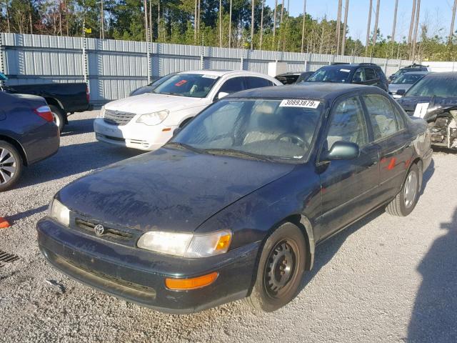 1NXBB02E2VZ600980 - 1997 TOYOTA COROLLA DX BLUE photo 2