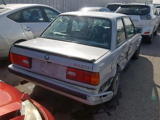 WBAAF9316MEE70439 - 1991 BMW 318 IS SILVER photo 4