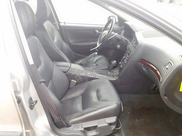 YV1RS64A242378414 - 2004 VOLVO S60 SILVER photo 5