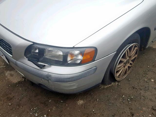 YV1RS64A242378414 - 2004 VOLVO S60 SILVER photo 9