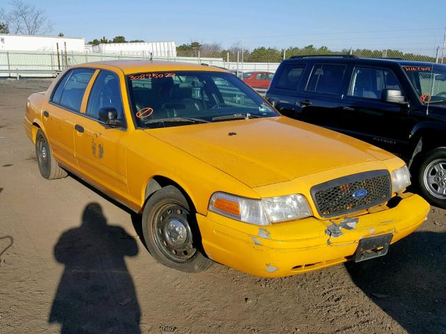 2FAFP70V18X173846 - 2008 FORD CROWN VICT YELLOW photo 1