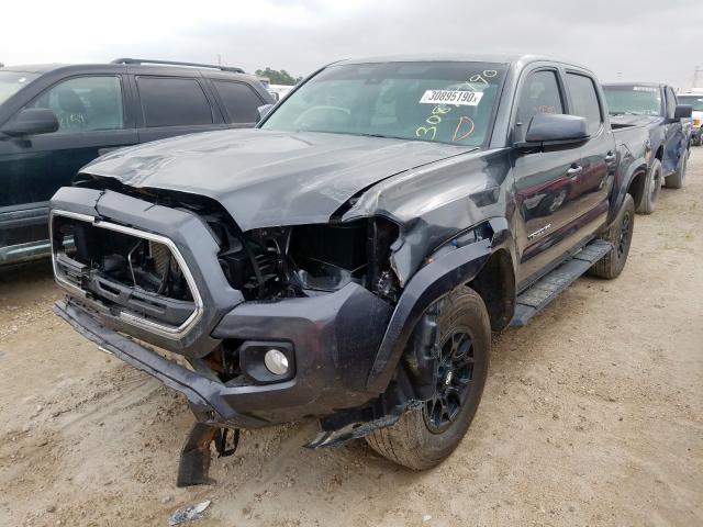 3TMAZ5CN6KM083013 - 2019 TOYOTA TACOMA DOUBLE CAB  photo 2