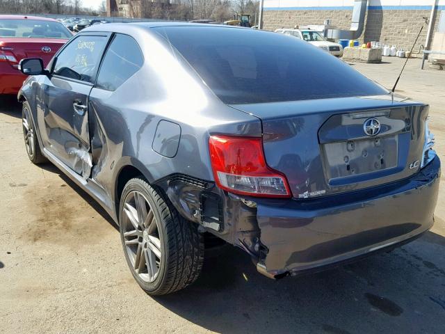 JTKJF5C75C3044340 - 2012 TOYOTA SCION TC შავი ფოტო 3