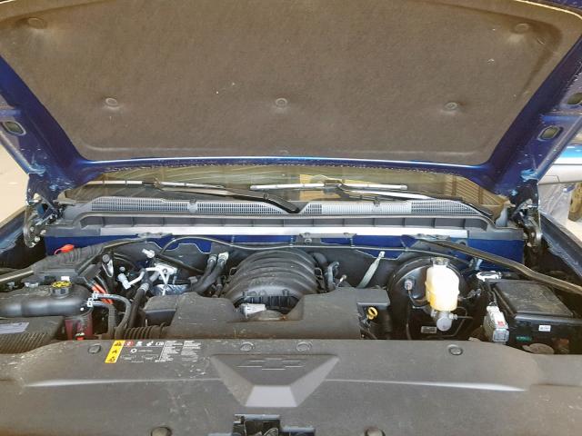 3GCPCREC9JG499035 - 2018 CHEVROLET SILVERADO BLUE photo 7