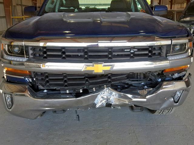 3GCPCREC9JG499035 - 2018 CHEVROLET SILVERADO BLUE photo 9