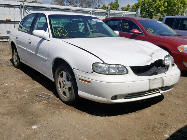 1G1NE52J43M654905 - 2003 CHEVROLET MALIBU LS WHITE photo 1
