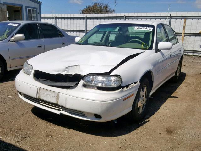 1G1NE52J43M654905 - 2003 CHEVROLET MALIBU LS WHITE photo 2