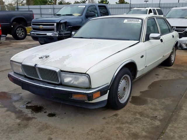 SAJHY1741MC642582 - 1991 JAGUAR XJ6 SOVERE WHITE photo 2