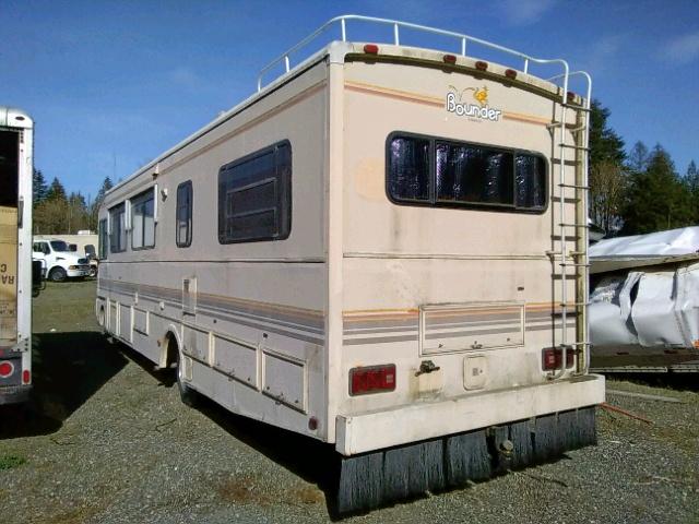 1GBKP37W2K3325402 - 1990 FLEETWOOD BOUNDER  BROWN photo 3