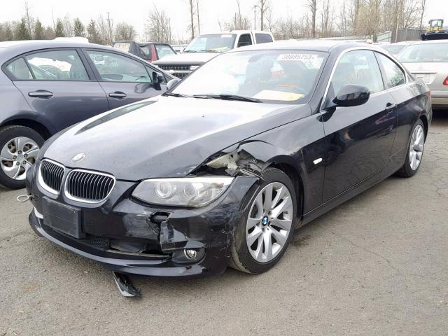 WBAKE5C57DJ107445 - 2013 BMW 328 I SULE BLACK photo 2