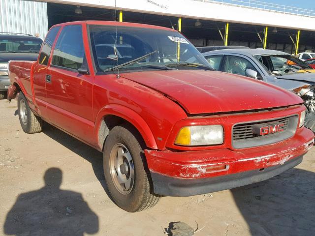 1GTCS19Z3S8539165 - 1995 GMC SONOMA RED photo 1