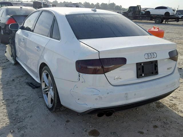 WAUJFAFL0DA165599 - 2013 AUDI A4 PRESTIG WHITE photo 3