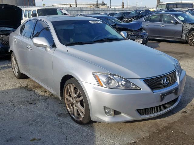 JTHBK262862009726 - 2006 LEXUS IS 250 SILVER photo 1