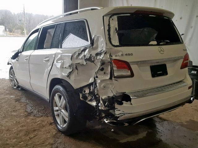 4JGDF6EE1JB123749 - 2018 MERCEDES-BENZ GLS 450 4M WHITE photo 3