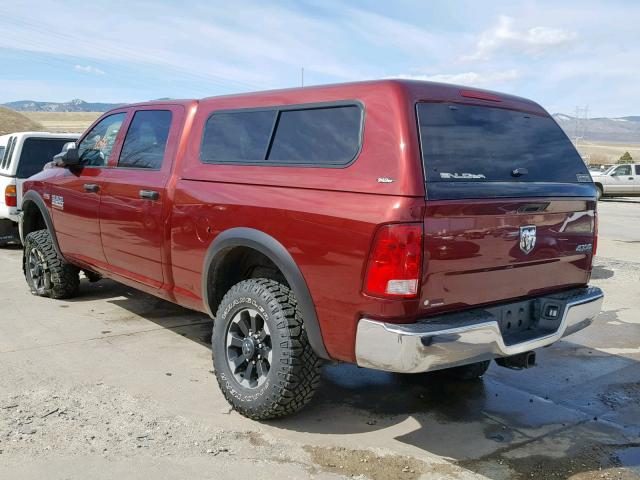 3C6TR5CJ8JG260011 - 2018 RAM 2500 ST MAROON photo 3