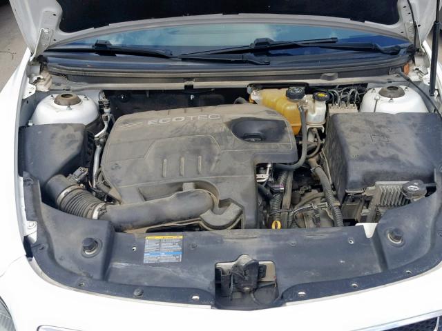 1G1ZB5EB3AF111013 - 2010 CHEVROLET MALIBU LS WHITE photo 7