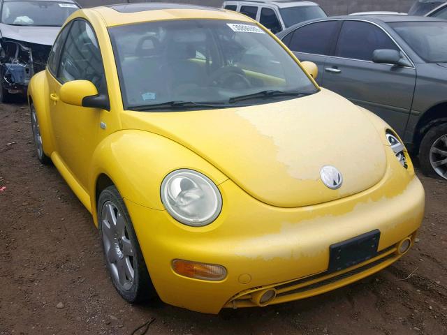 3VWDD21C82M429586 - 2002 VOLKSWAGEN NEW BEETLE ყვითელი ფოტო 1